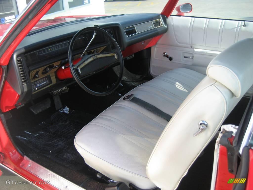 White Interior 1975 Chevrolet Caprice Classic Convertible Photo #26903888
