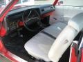 White 1975 Chevrolet Caprice Classic Convertible Interior Color