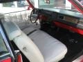 White Front Seat Photo for 1975 Chevrolet Caprice Classic #26904136