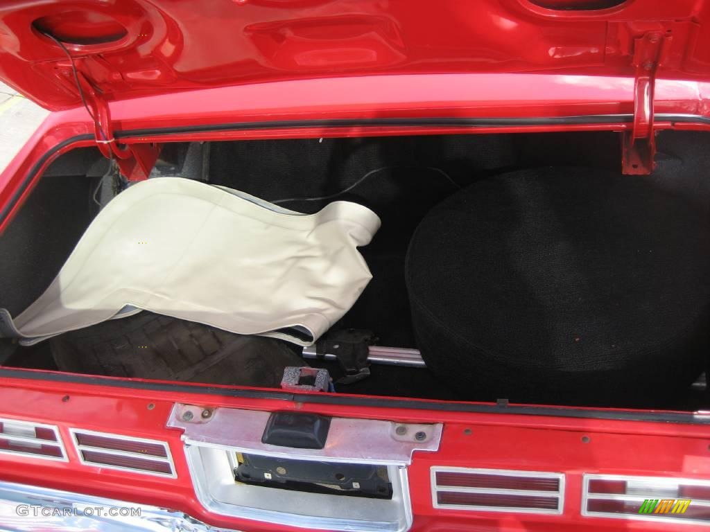 1975 Caprice Classic Convertible - Red / White photo #25