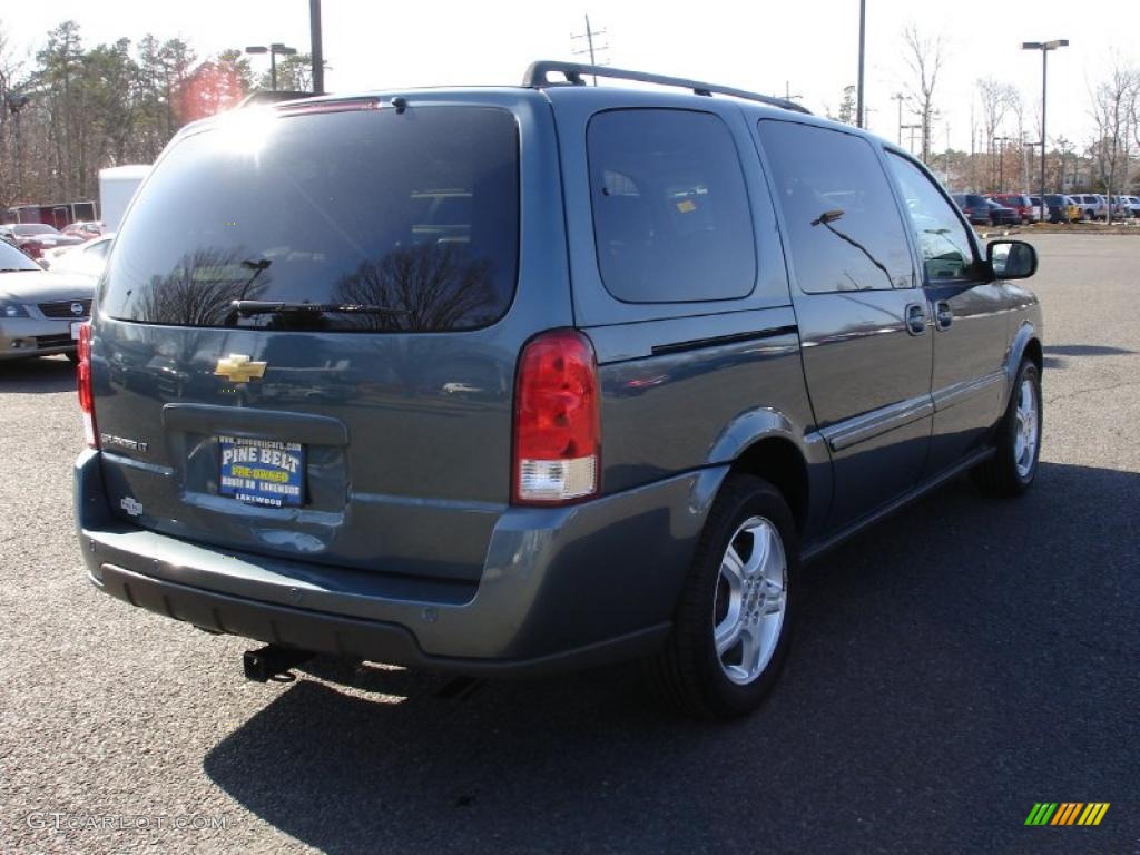 2007 Uplander LT - Blue Granite Metallic / Medium Gray photo #4