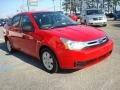 2008 Vermillion Red Ford Focus S Sedan  photo #7