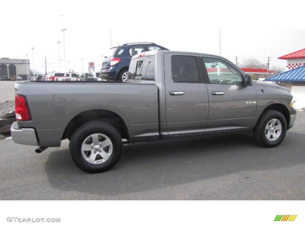 2009 Ram 1500 SLT Quad Cab 4x4 - Mineral Gray Metallic / Dark Slate/Medium Graystone photo #1