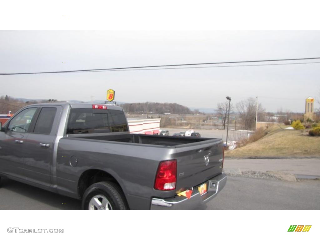 2009 Ram 1500 SLT Quad Cab 4x4 - Mineral Gray Metallic / Dark Slate/Medium Graystone photo #6