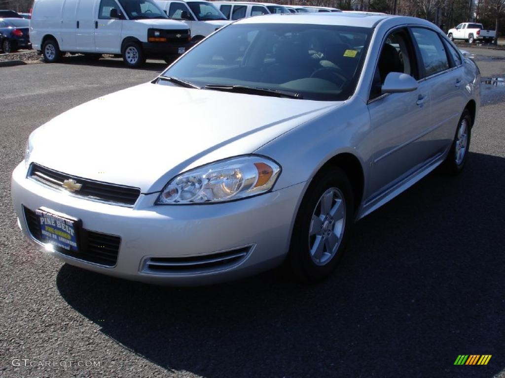 2009 Impala LT - Silver Ice Metallic / Ebony photo #1