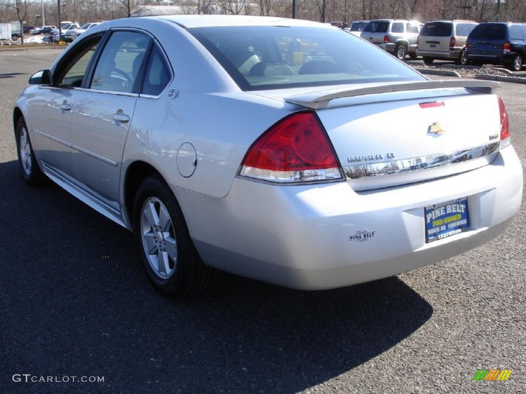 2009 Impala LT - Silver Ice Metallic / Ebony photo #6