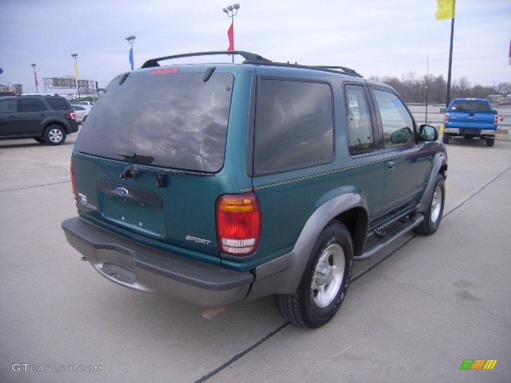 1998 Explorer Sport 4x4 - Pacific Green Metallic / Medium Prairie Tan photo #3