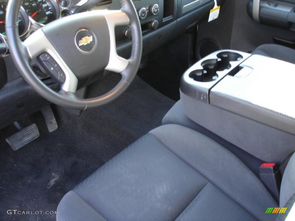 2009 Silverado 1500 LT Crew Cab 4x4 - Silver Birch Metallic / Ebony photo #13