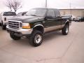 Dark Hunter Green Metallic - F250 Super Duty Lariat Extended Cab 4x4 Photo No. 2