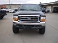 1999 Dark Hunter Green Metallic Ford F250 Super Duty Lariat Extended Cab 4x4  photo #3