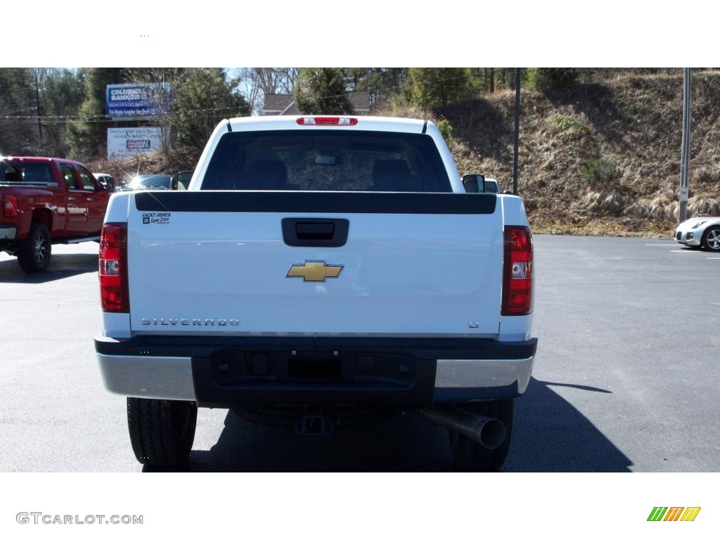 2010 Silverado 2500HD LT Crew Cab 4x4 - Summit White / Light Cashmere/Ebony photo #19