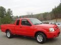 2003 Aztec Red Nissan Frontier XE King Cab  photo #3