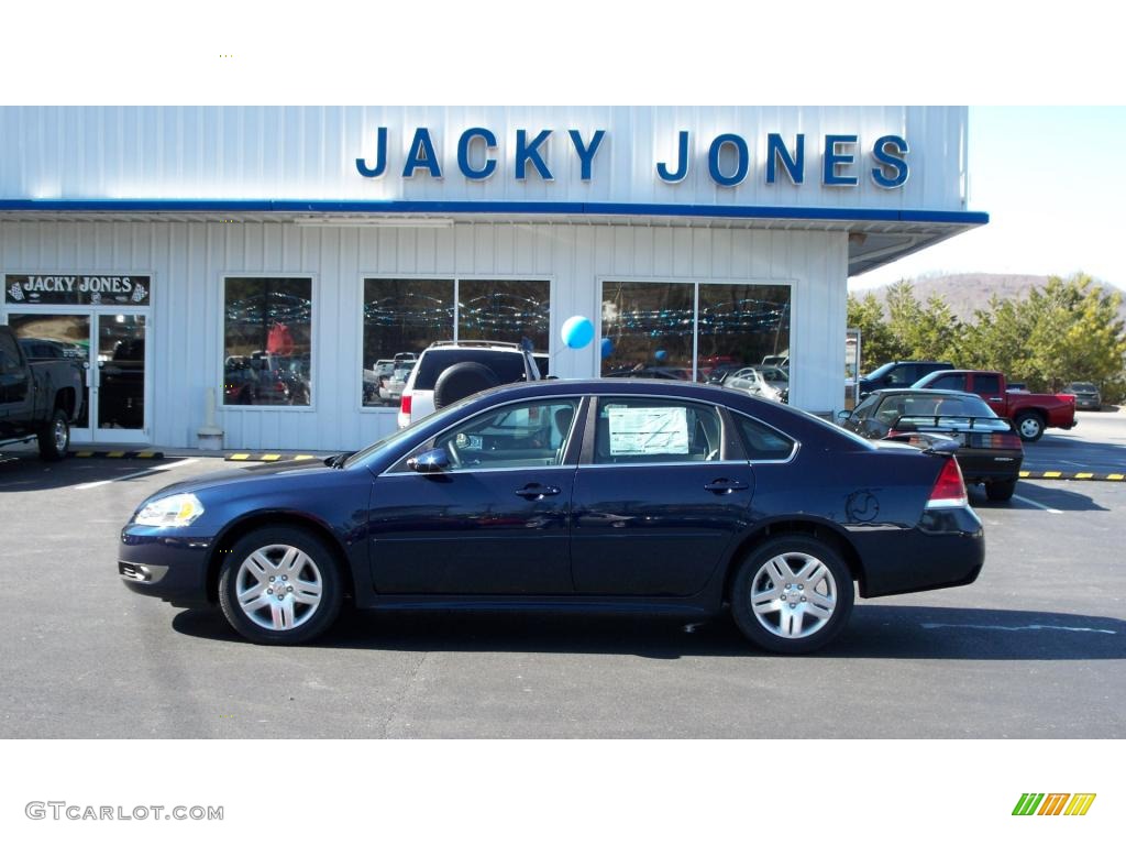 2010 Impala LT - Imperial Blue Metallic / Gray photo #1