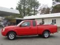 2003 Aztec Red Nissan Frontier XE King Cab  photo #7