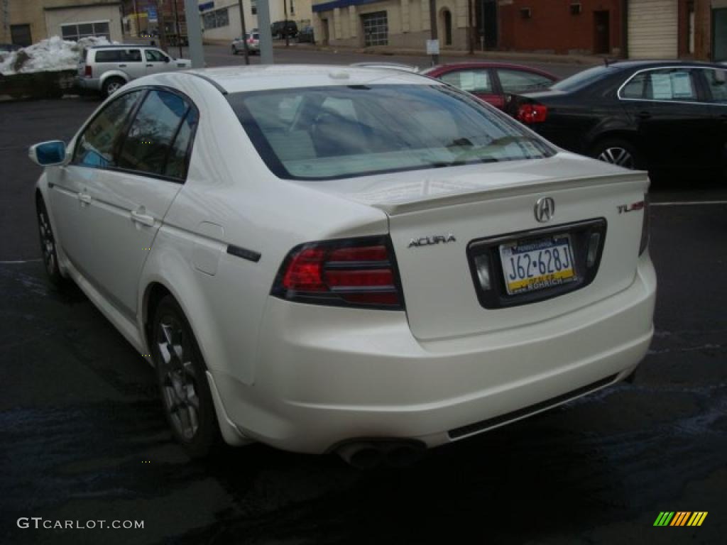 2007 TL 3.5 Type-S - White Diamond Pearl / Taupe/Ebony photo #3