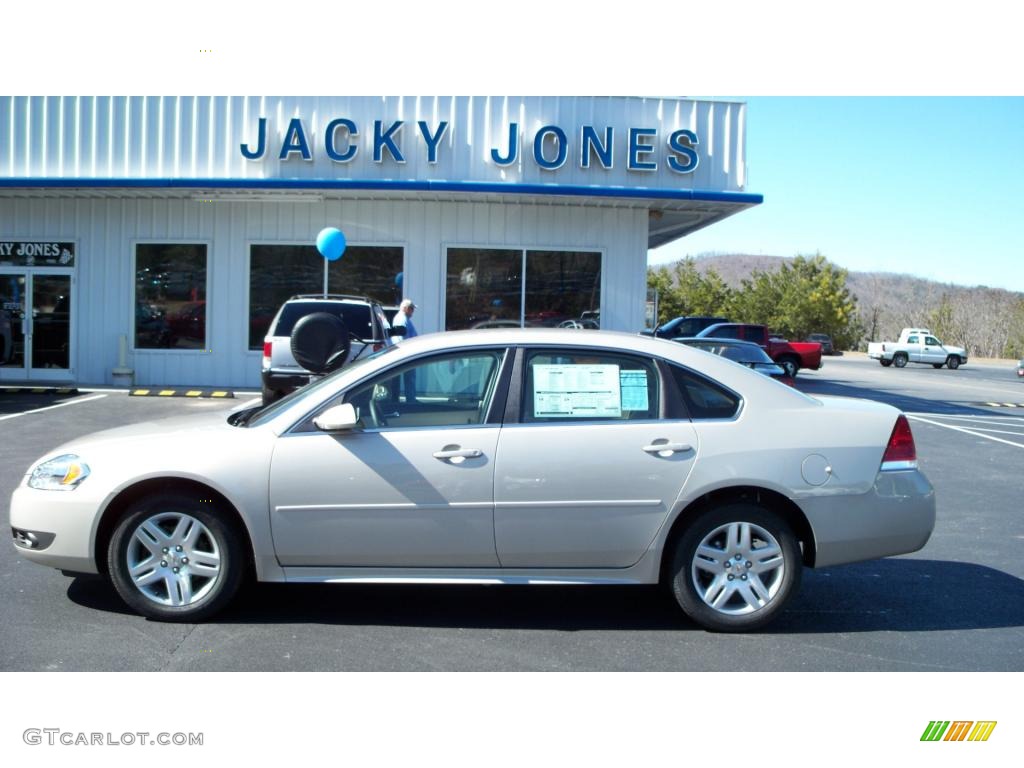 2010 Impala LT - Gold Mist Metallic / Neutral photo #1