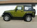 Rescue Green Metallic - Wrangler Rubicon 4x4 Photo No. 2