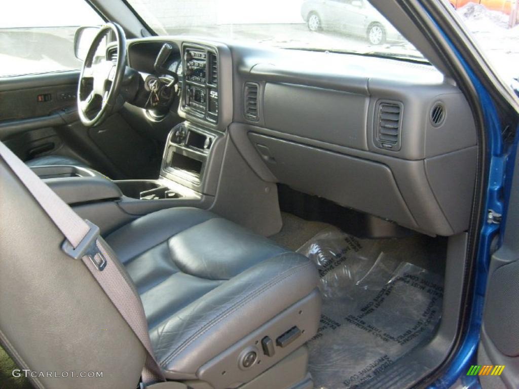 2003 Silverado 1500 SS Extended Cab AWD - Arrival Blue Metallic / Dark Charcoal photo #19