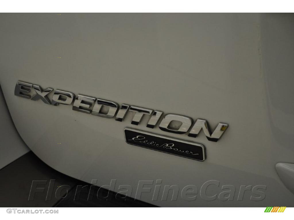 2003 Expedition Eddie Bauer - Oxford White / Medium Parchment photo #9