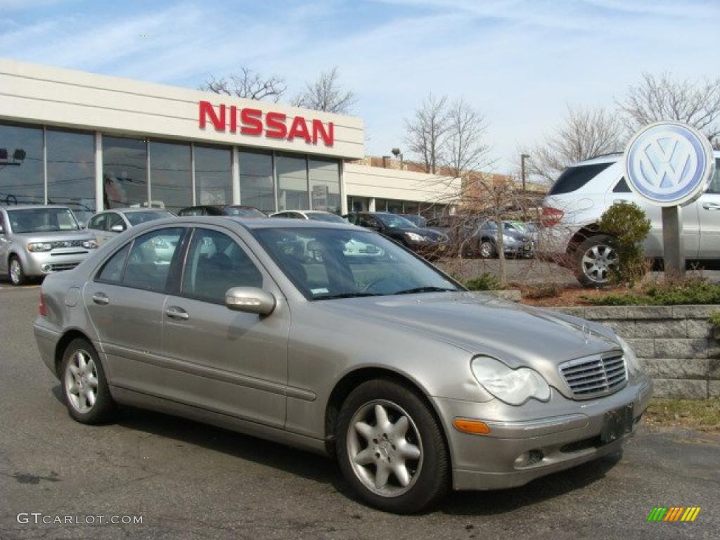 2003 C 240 Sedan - Pewter Silver Metallic / Charcoal photo #1