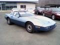 1985 Light Blue Metallic Chevrolet Corvette Coupe  photo #3