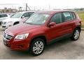 Wild Cherry Metallic - Tiguan S Photo No. 3