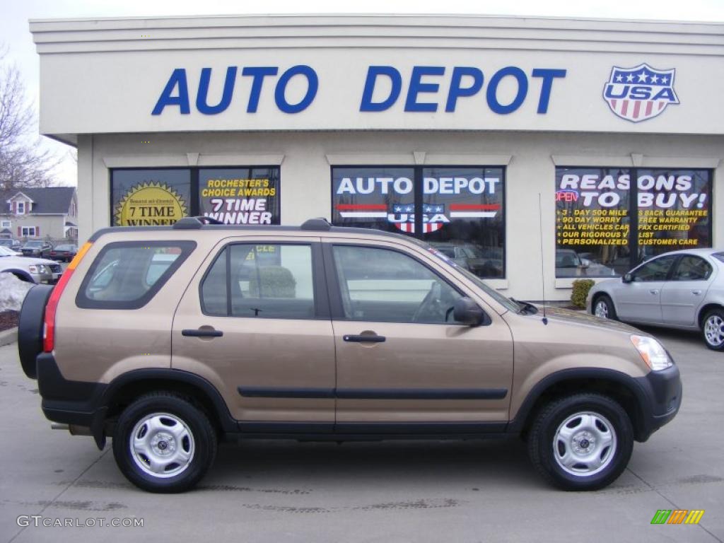 2004 CR-V LX 4WD - Mojave Mist Metallic / Saddle photo #1