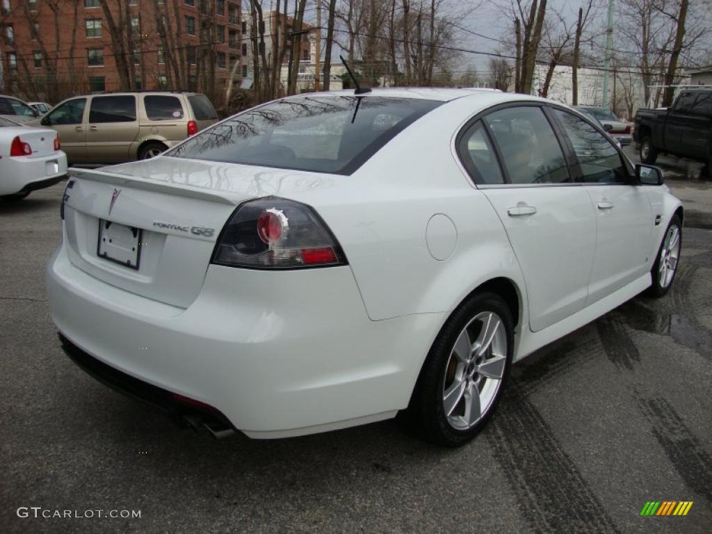 2009 G8 GT - White Hot / Onyx photo #7