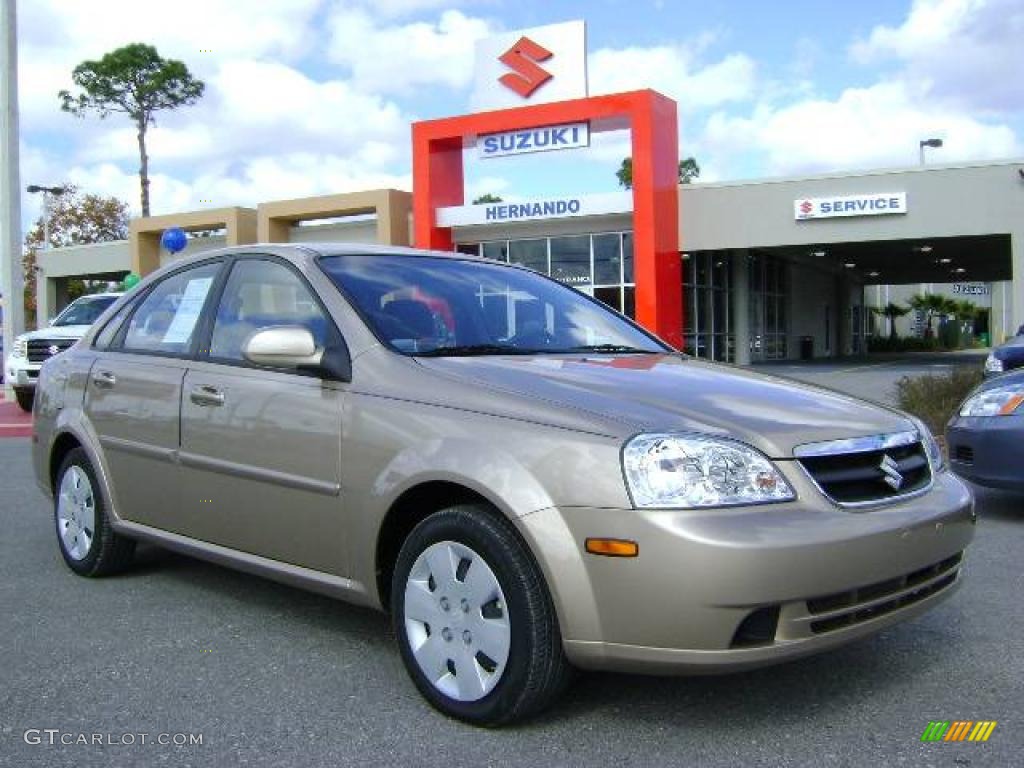 2008 Forenza  - Champagne Beige Metallic / Grey photo #1