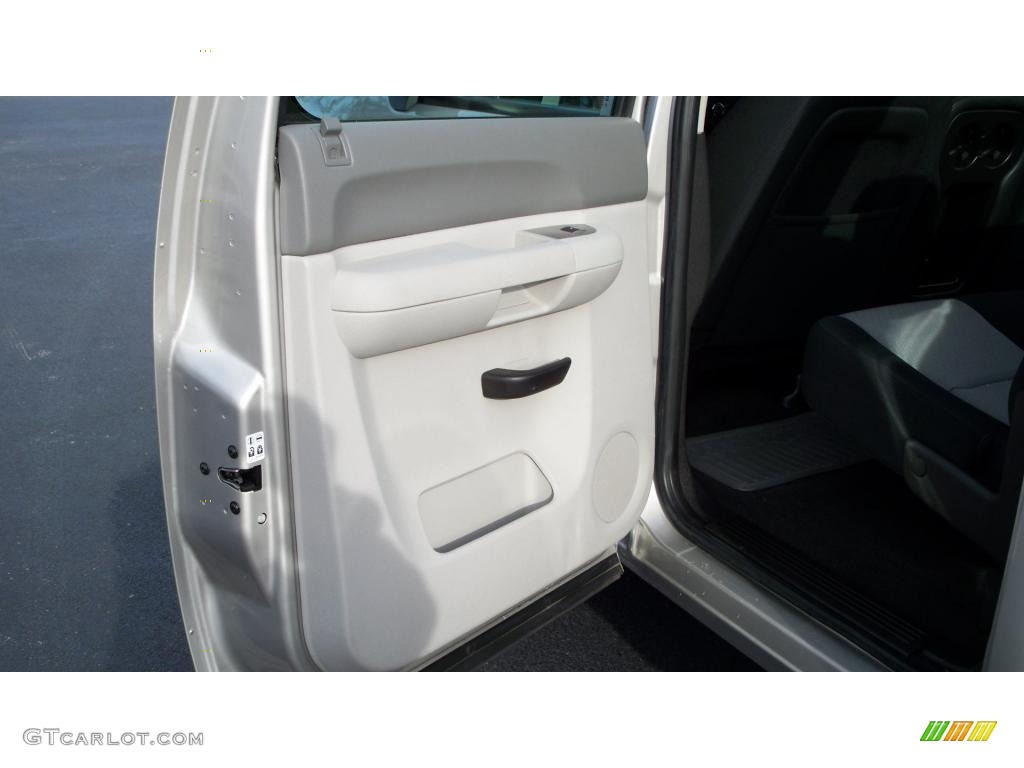 2008 Sierra 1500 Crew Cab 4x4 - Silver Birch Metallic / Dark Titanium photo #2