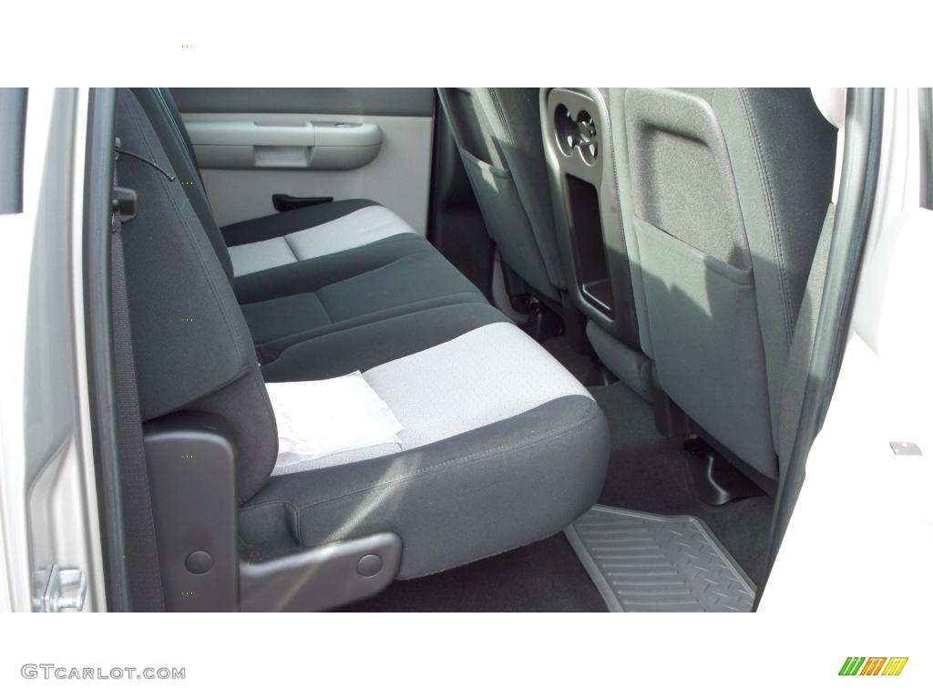 2008 Sierra 1500 Crew Cab 4x4 - Silver Birch Metallic / Dark Titanium photo #5