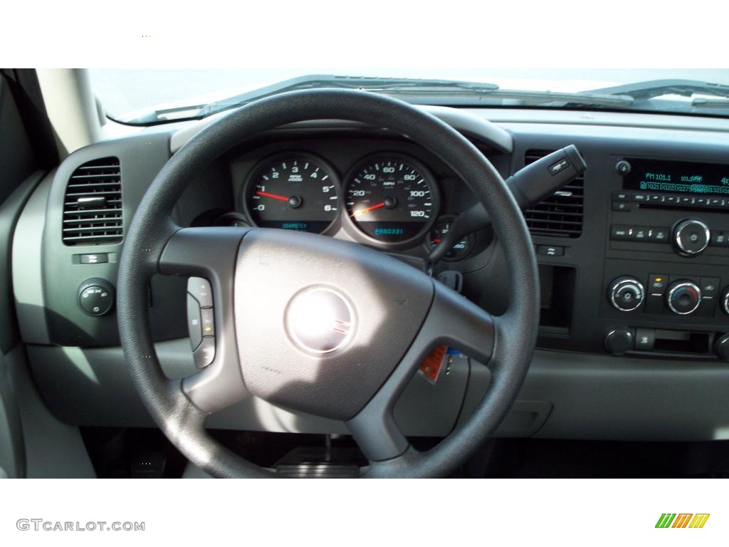 2008 Sierra 1500 Crew Cab 4x4 - Silver Birch Metallic / Dark Titanium photo #9