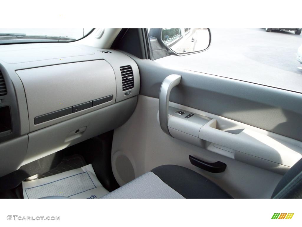2008 Sierra 1500 Crew Cab 4x4 - Silver Birch Metallic / Dark Titanium photo #11
