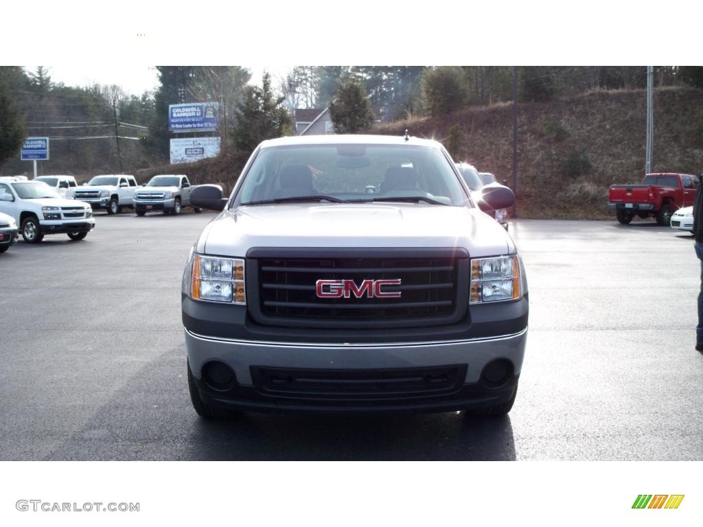 2008 Sierra 1500 Crew Cab 4x4 - Silver Birch Metallic / Dark Titanium photo #13