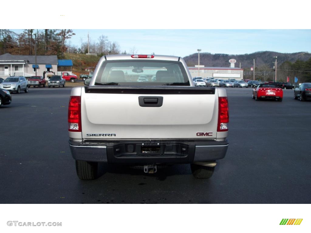 2008 Sierra 1500 Crew Cab 4x4 - Silver Birch Metallic / Dark Titanium photo #17