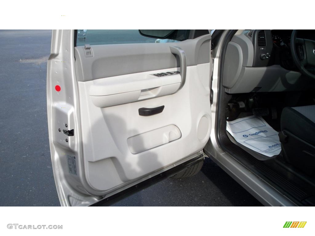 2008 Sierra 1500 Crew Cab 4x4 - Silver Birch Metallic / Dark Titanium photo #18