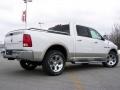 2010 Stone White Dodge Ram 1500 Laramie Crew Cab 4x4  photo #7