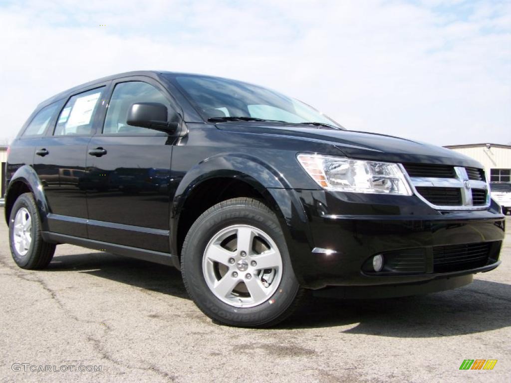 Brilliant Black Crystal Pearl Dodge Journey