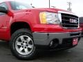 2010 Fire Red GMC Sierra 1500 SLE Crew Cab 4x4  photo #2