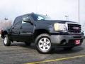 2010 Onyx Black GMC Sierra 1500 SLE Crew Cab 4x4  photo #1