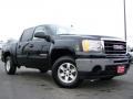 2010 Onyx Black GMC Sierra 1500 SLE Crew Cab 4x4  photo #1