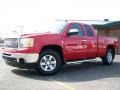 2010 Fire Red GMC Sierra 1500 SLE Extended Cab 4x4  photo #5
