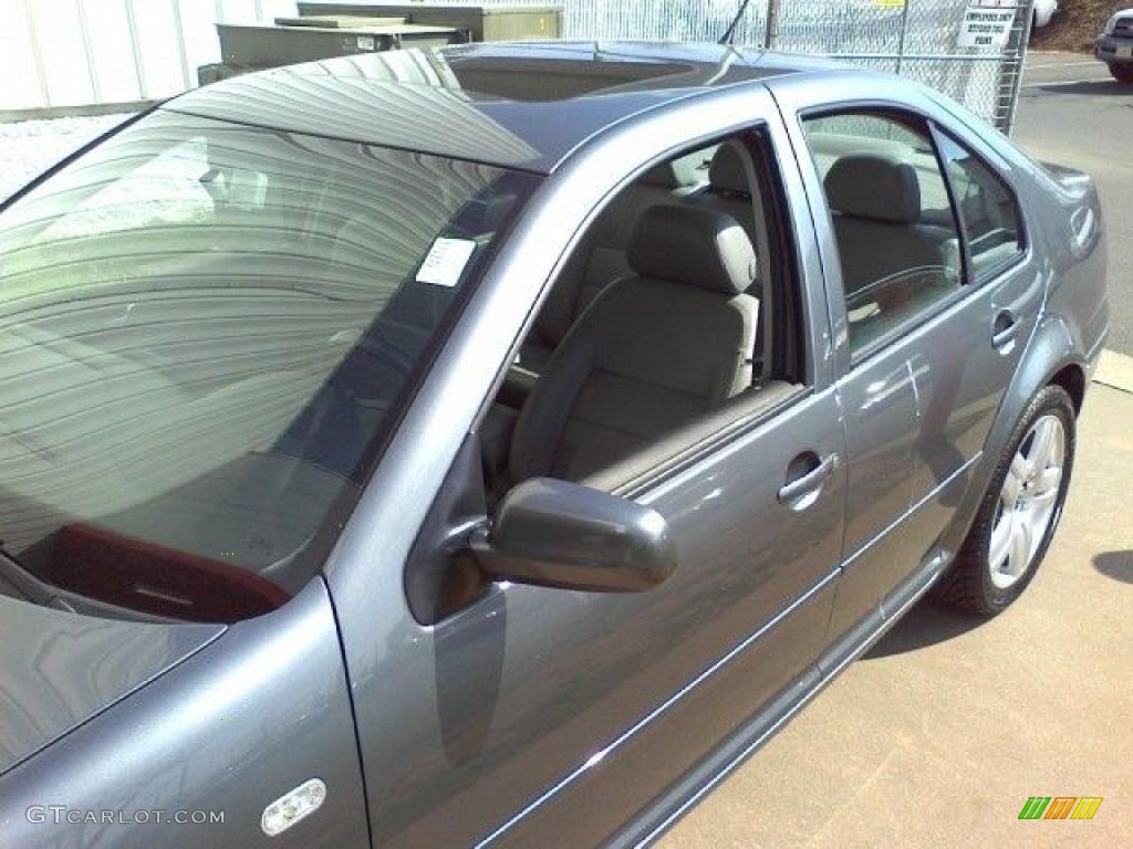 2003 Jetta GLS 1.8T Sedan - Platinum Grey Metallic / Grey photo #20