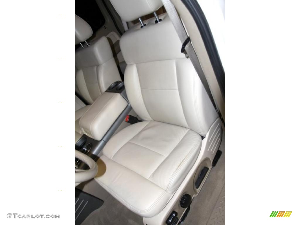 2004 F150 Lariat SuperCrew 4x4 - Oxford White / Tan photo #20