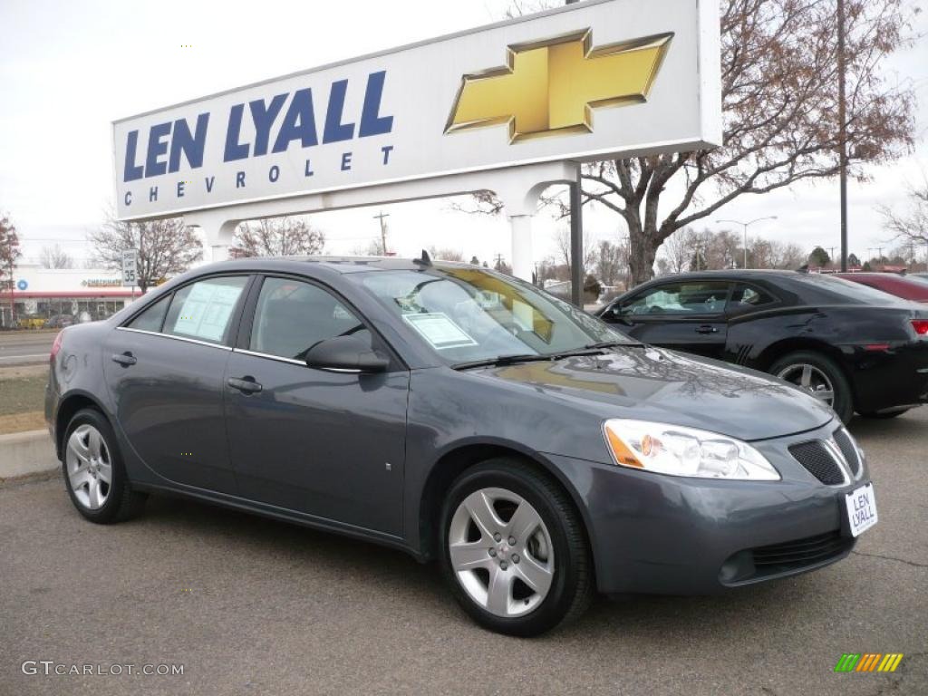 2009 G6 Sedan - Dark Steel Gray Metallic / Ebony photo #1