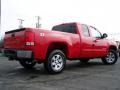 2010 Fire Red GMC Sierra 1500 SLE Extended Cab 4x4  photo #7