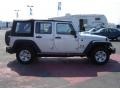 2007 Bright Silver Metallic Jeep Wrangler Unlimited X  photo #6