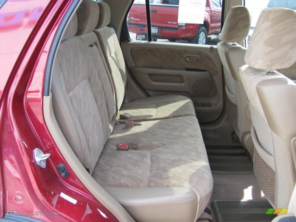 2004 CR-V EX 4WD - Chianti Red Pearl / Saddle photo #17