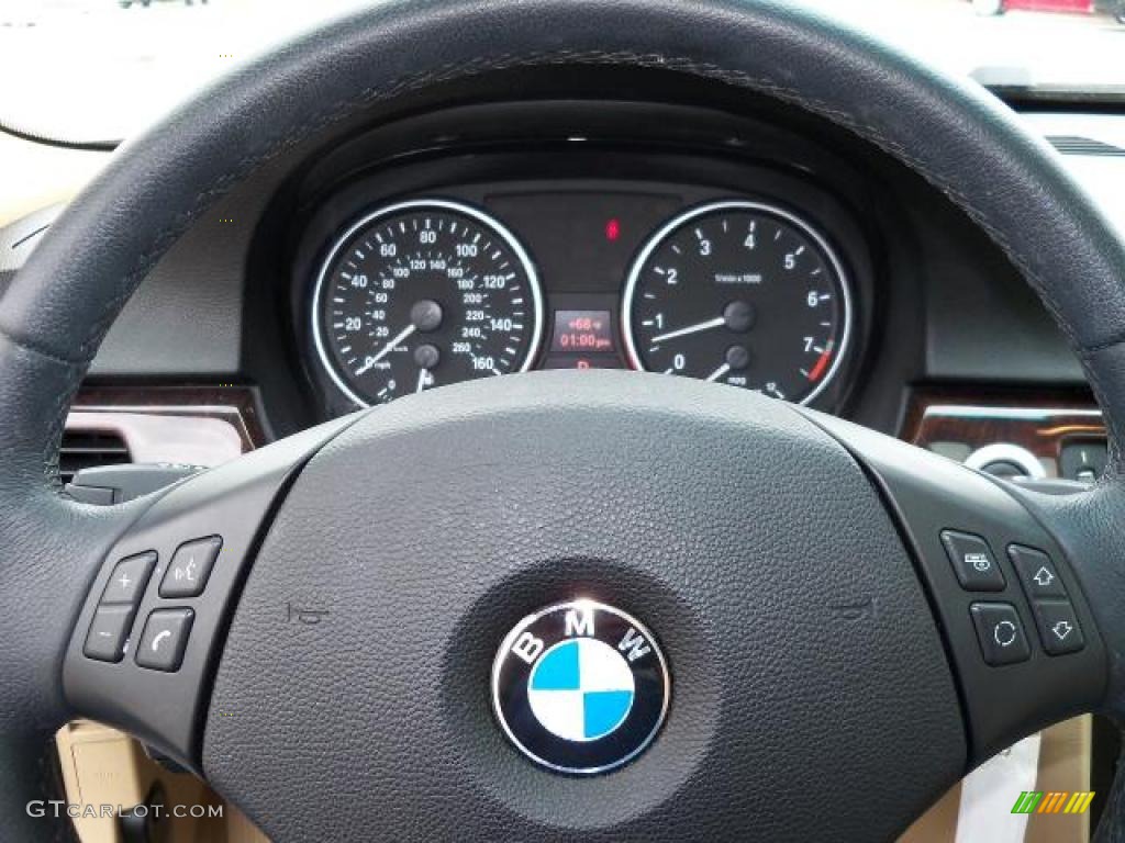 2007 3 Series 328i Sedan - Space Gray Metallic / Beige photo #25