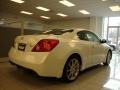 2008 Winter Frost Pearl Nissan Altima 3.5 SE Coupe  photo #8